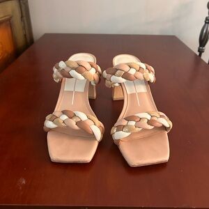 Dolce Vita Paily Block Heels - Natural Multi